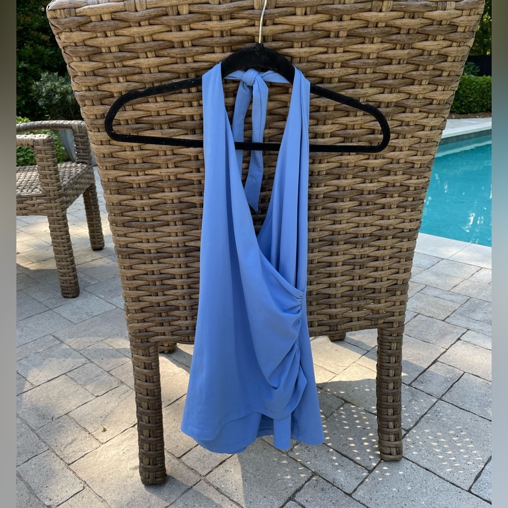 Susanne Monaco backless tie top.